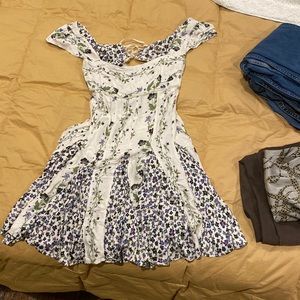Free People Floral Skater Dress
